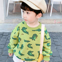 Best selling baby boy clothing T-shirt spring autumn top long sleeve children clothes knit shirt