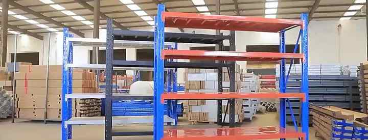 Packed Steel Racks Heavy-Duty Industrial Warehouse Rack Shelving Units High Quality Steel ...