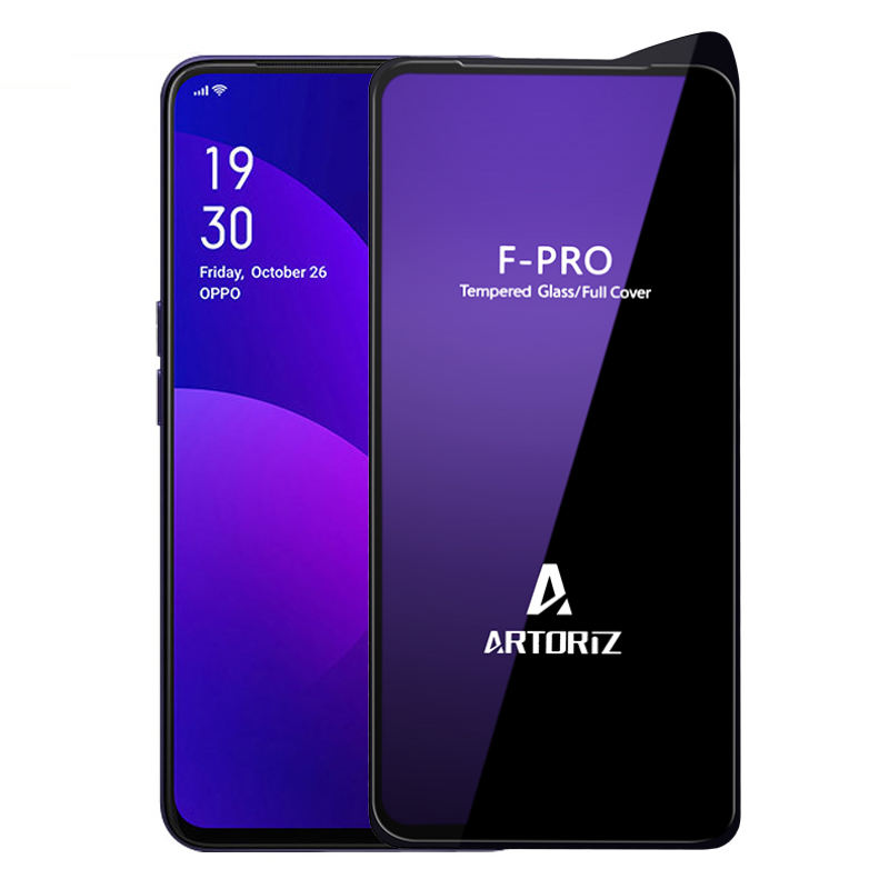 LGYD for 25 PCS Full Cover ScreenProtector Tempered Glass Film for Oppo A9