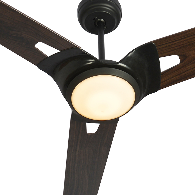 56 inch three blades smart ceiling fan with light LED ceiling fans for living room decorated