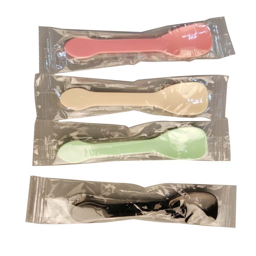 Индивидуально упакованные пластиковые ложки для мороженого 103 мм