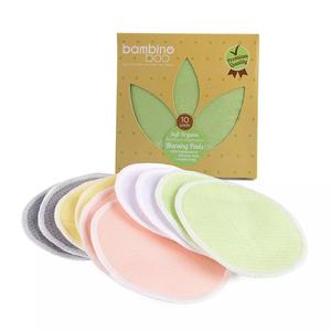 New design washable non slip organic nursing pads rounds reusable anti slid nursing breast pads bamboo flats10-14cm