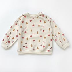 100%Cotton Beige Color Newborn  Baby Sweatshirt