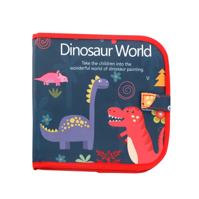 Amazon горячие продажи живопись доска мел многоразовая цветная книга стираемая доска для рисования для детей