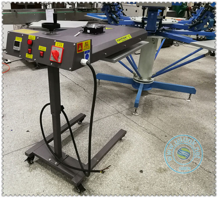 スクリーン印刷用乾燥ラック、フラッシュコンベアードライヤー販売中