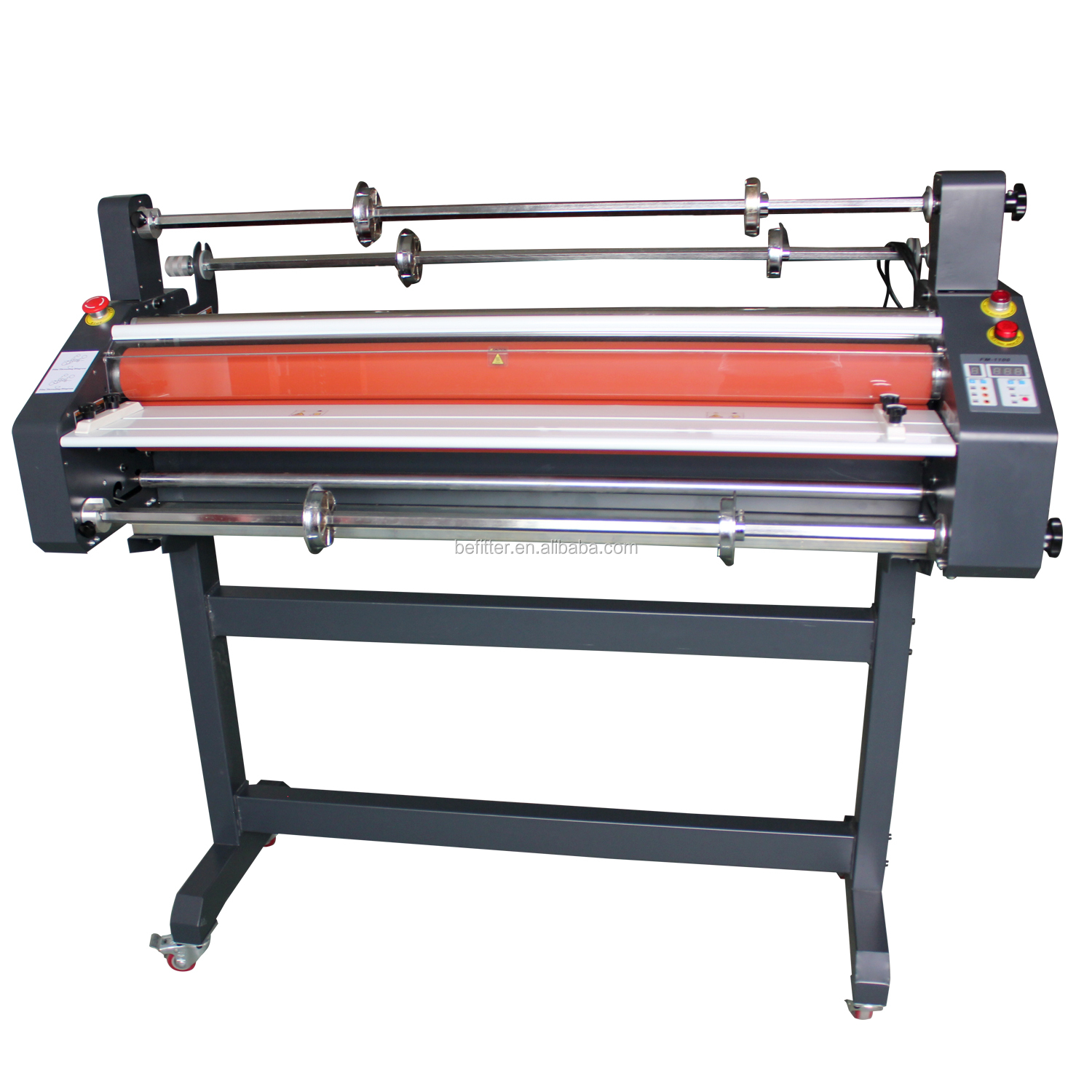 FM-1100 big size 1100mm width photo BOPP  film hot and cold  roll Laminator  Laminating machine