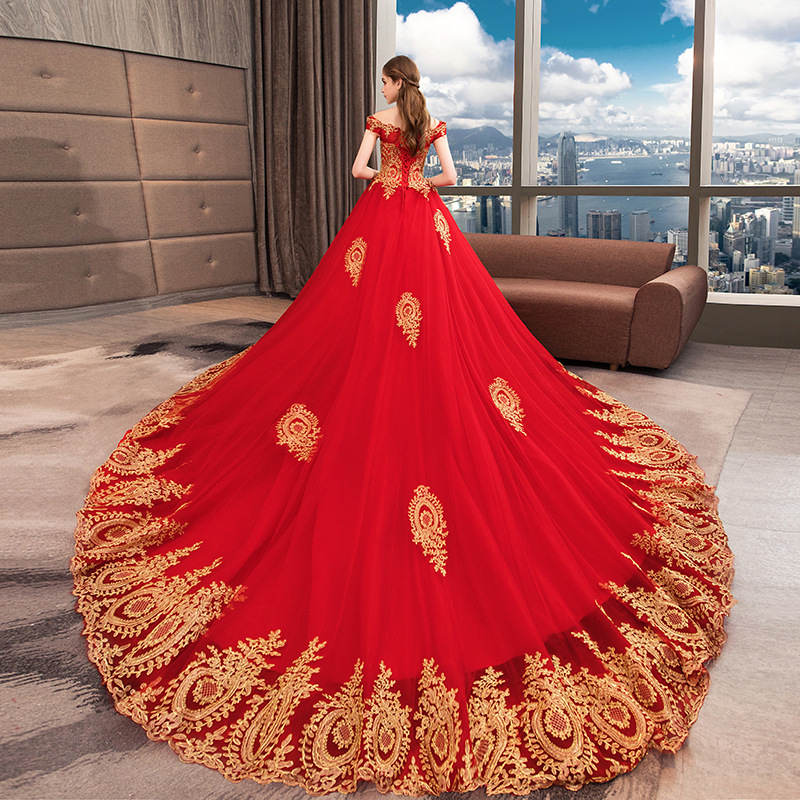 puffy red dress Love Letters | RED Puff-Sleeve Maxi Dress