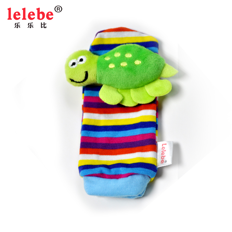 Носки-погремушки вязаные Органические детские носки Подарочный набор от производителя для новорожденных оптовая продажа анимационные носки-погремушки для младенцев