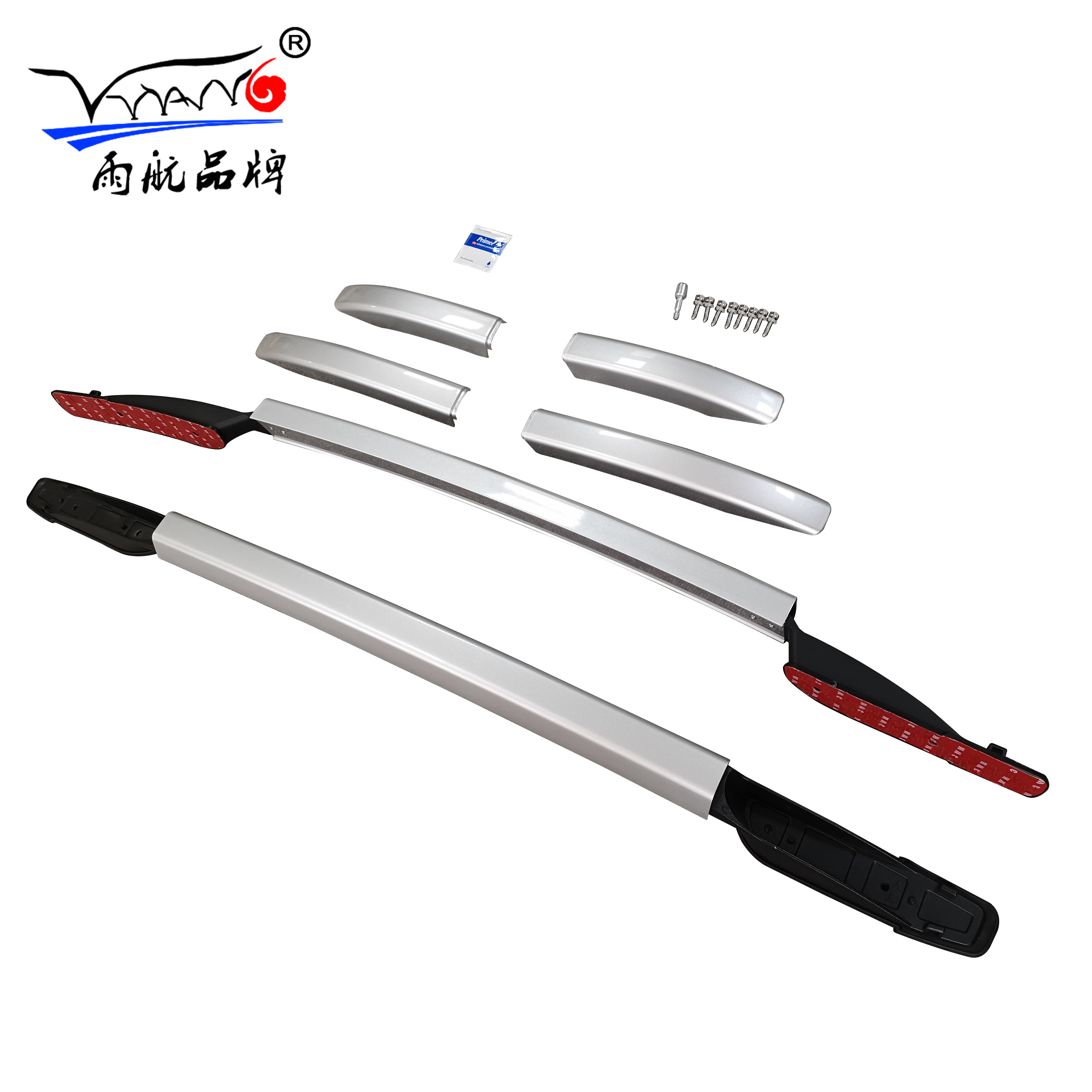 YH-C-086 высококачественный багажник на крышу из алюминиевого сплава, багажник, Боковые направляющие на крышу для Nissan Navara