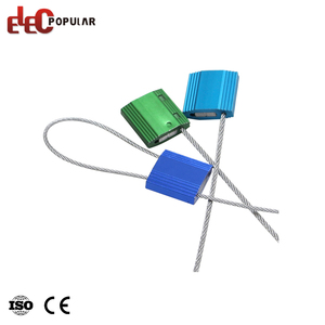 High Security Aluminum Alloy Metal Cable Seal Precintos De Seguridad