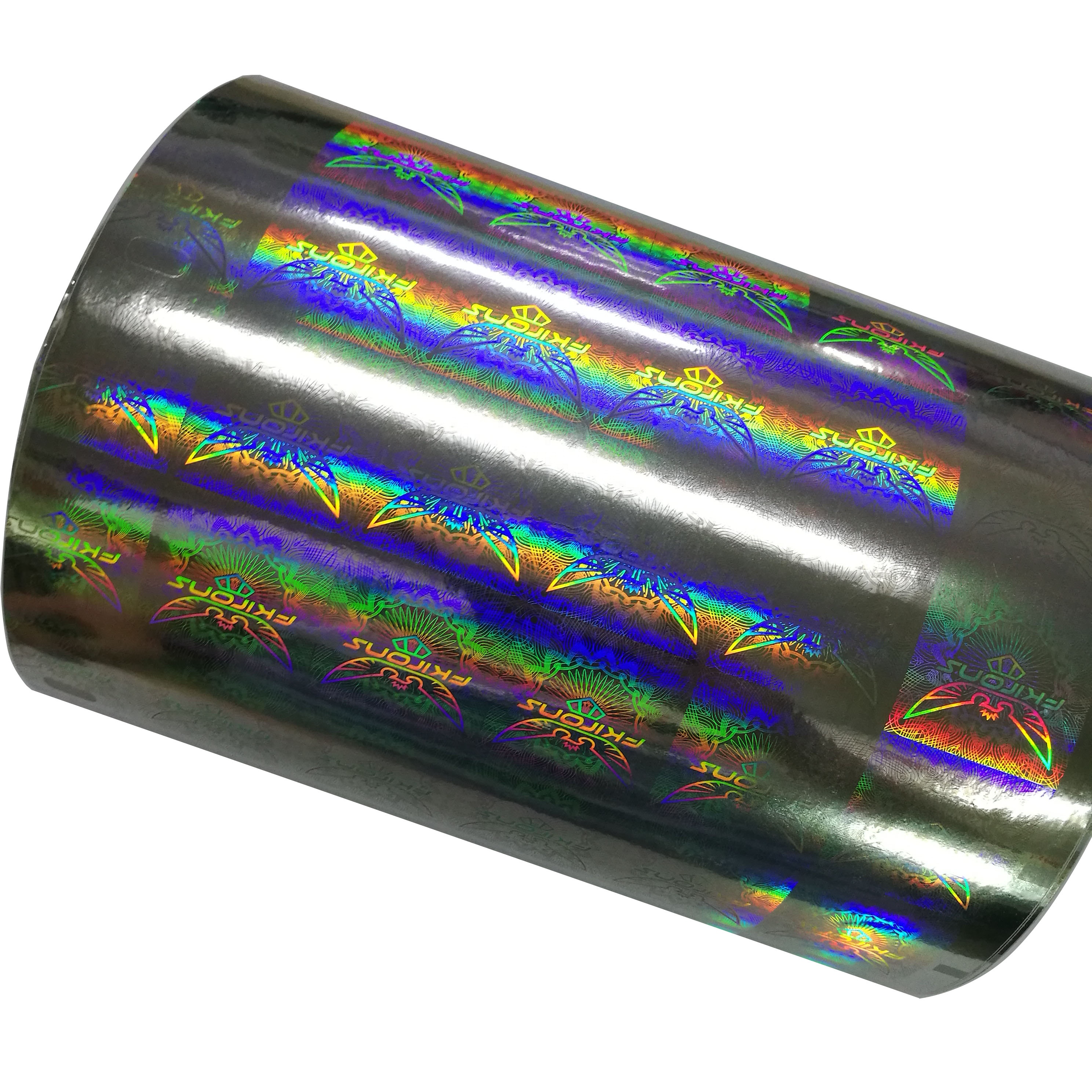 Пользовательские печати этикетки голограмма Горячая фольга в рулоне