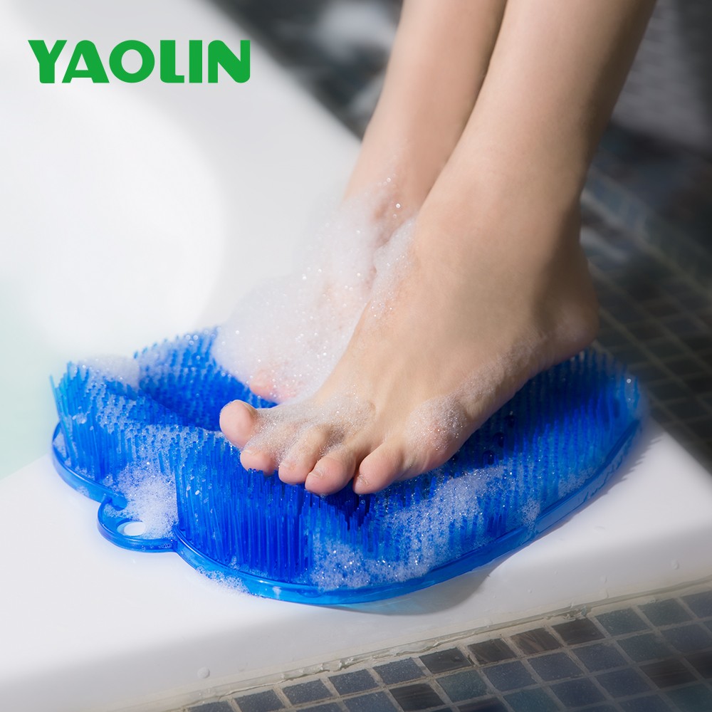 Горячая продажа ПВХ массажер для ног щетка