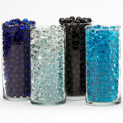 Wholesale Magic Crystal soil Absorbent polymer water beads for home decoration vase filler
