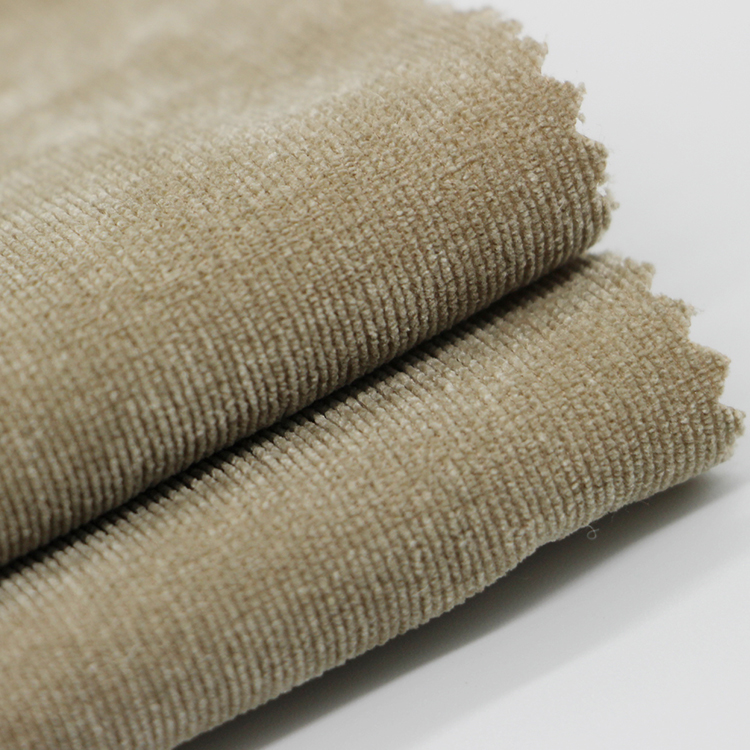 28 рубчатый вельвет Заводская оптовая торговля постельного белья из полиэстра и мягкое особенное отделка вельвет ткани для брюк