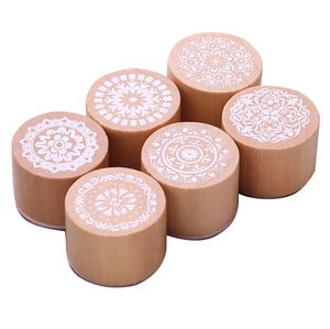 Creative seal Cute wooden stamp Children's seal