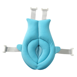 Newest Baby Bathing Pad Foldable Bebes Bath Mat Cushion Newborn Bathtub Seat Anti-Slip Safety Baby Shower Cushion for Baby Care