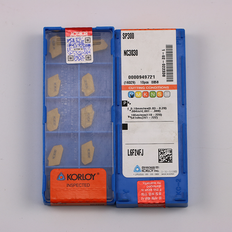 ORIGINAL KORLOY SP300 NC3030 CARBIDE INSERTS CNC TOOL