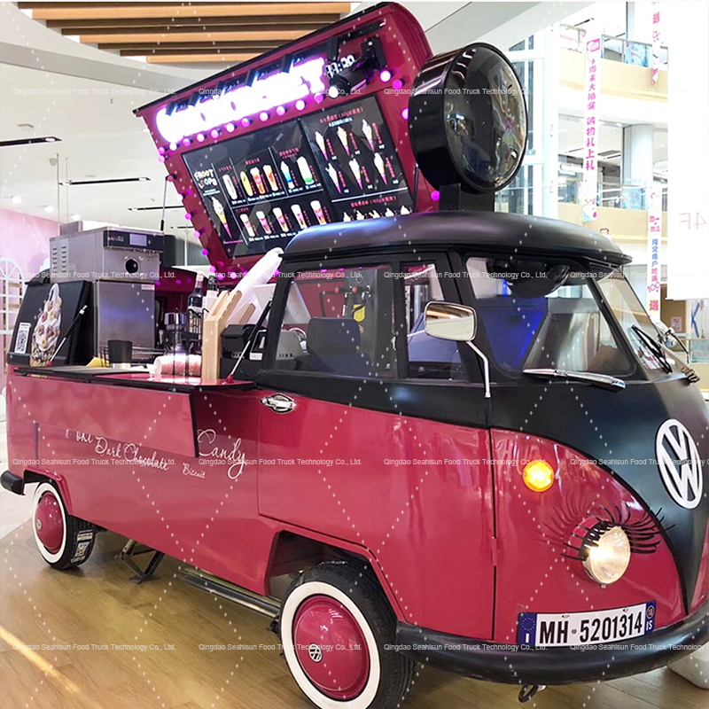 Уникальный дизайн, пищевой грузовик, б/у, на солнечной энергии, пищевой грузовик, электрический пищевой грузовик