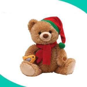 musical christmas teddy bear