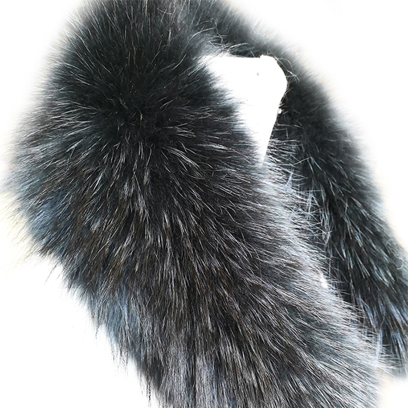 Оптовая продажа с фабрики, воротник для шапки из лисьего меха/Аксессуары для куртки, длинный меховой воротник под заказ