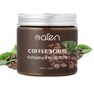 Private Label 100% Natural and Organic Ingredients Coffee Scrub for Face and Body