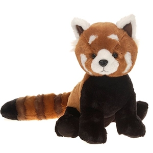 realistic red panda stuffed animal
