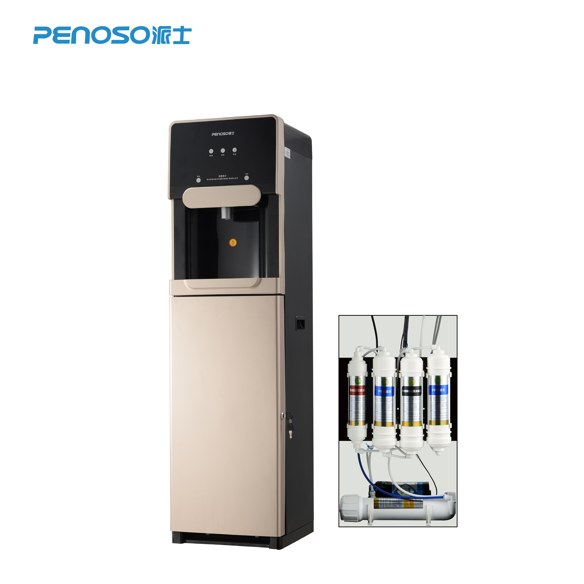 Дозатор воды POU, система фильтрации питьевой воды, домашний очиститель горячей и холодной воды