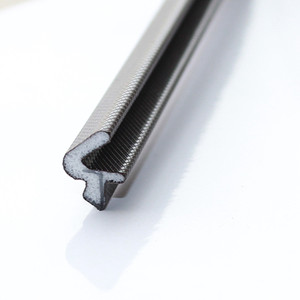 Approved PU door slot seal foam rubber gasket for wooden frames
