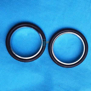 KF-40 flange o-ring with support, NW40 Centering Ring with O-Ring
