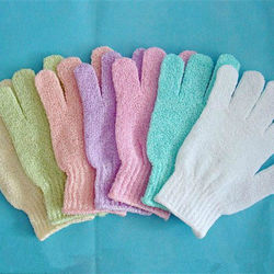 High quality Bath Glove Exfoliating Gloves body daily bath gloves