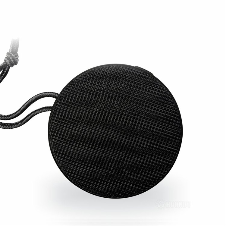 Мини портативный открытый стерео умный круглый тканевый беспроводной динамик