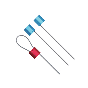 Customized High Security Metal Aluminum Alloy Body Cable Seal Lock