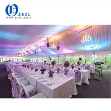 Bay 15m clear wedding marquee elegant clear-top tent for outdoor