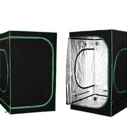120*120*200cm Green room 600D/1680D polyester fabric large outer door plant growing tent