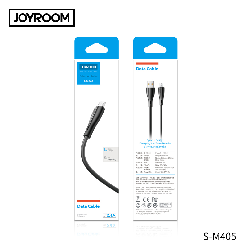 Кабель micro usb Joyroom S-M405 type c для зарядки 2 м