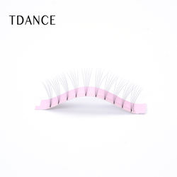 Private logo 0.07mm Premade Volume Lash Fans Individual Lashes Knot Free Cluster Eyelashes For Sale