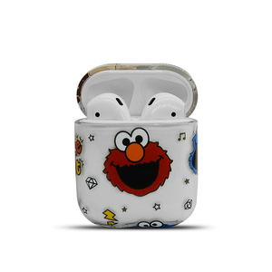 Custom water print hard case cute cartoon earphone case for apple airpods