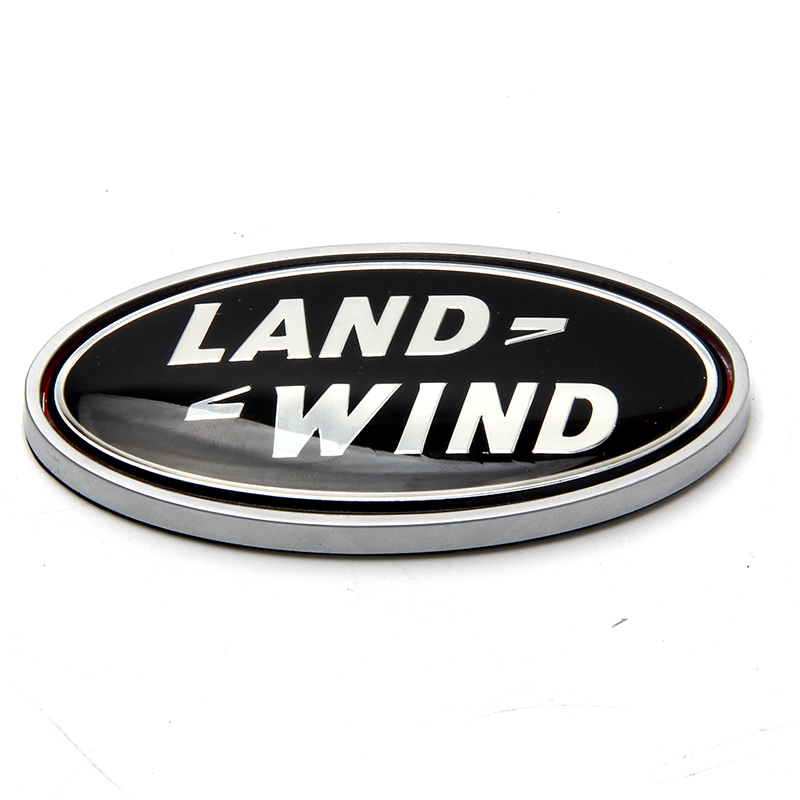 Green Oval ABS Plastic Car Rear Tailgate Emblem Badge For Land Rover Accessories
