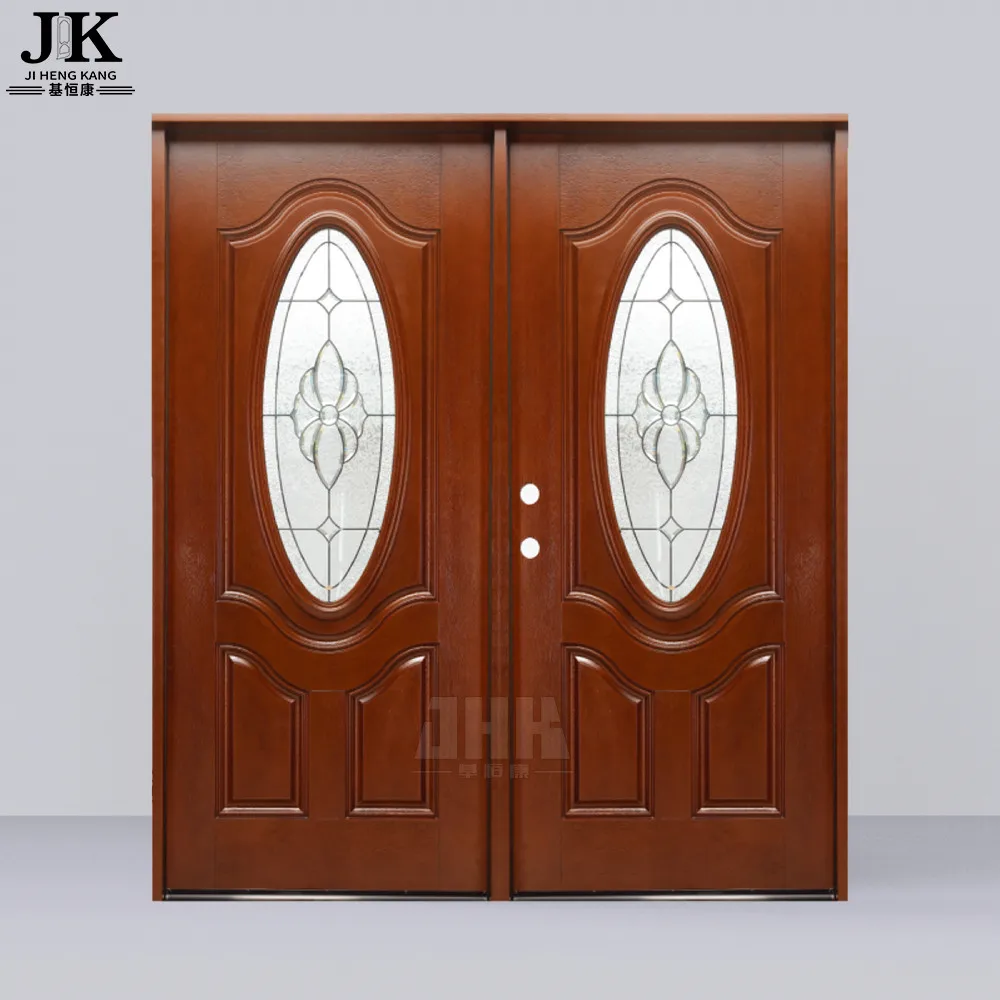 JHK-FD09-3 ห้องพักโรงแรมภายนอก Entry ประตูราคาถูกประตูไฟเบอร์กลาส