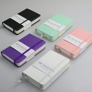 Buku Sketsa Jurnal Cat Air Kulit PU Bebas Asam Kustom Kualitas Terbaik