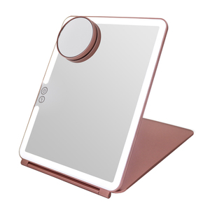 Hot Selling Professional Pad Standing LED Light Make Up Cosmetic Mirror
