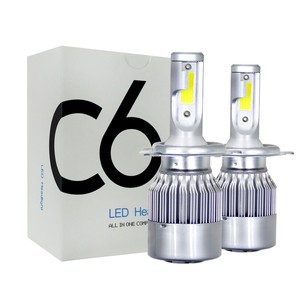 ADT Super White 6500k 72w 12000lm H3 H7 H8 H9 H10 H11 H13 9005 9006 9007 led C6 led headlight h4
