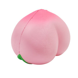 peach emoji stress ball