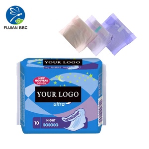 Hot Sale Sanitary Pad with Blue Core Ladies Hygiene Product for Period Use Napkins for Female Care Girls Pad Medium Quality