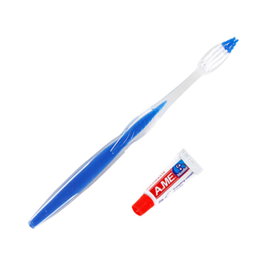 Dental kit cheap hotel disposable toothbrush with toothpaste