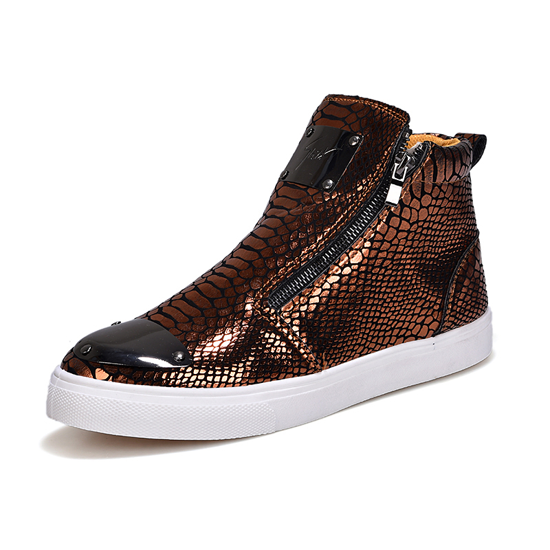 Новинка 2019, ботинки для мужчин, обувь на плоской подошве с подсветкой по щиколотку