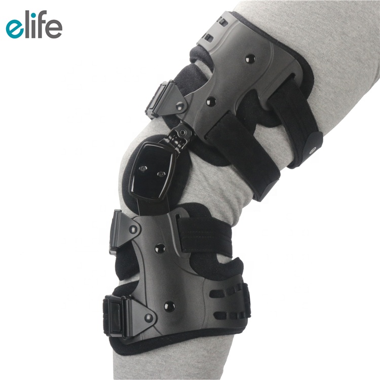 E-Life E-KN036 Регулируемый Медицинский ортопедический стабилизатор OA навесной коленного сустава Скоба поддержки для больных остеоартритом