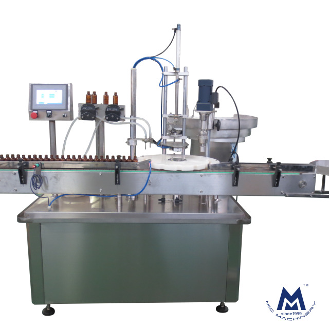 MIC автоматическая машина для наполнения небольших бутылок для жидкости e.