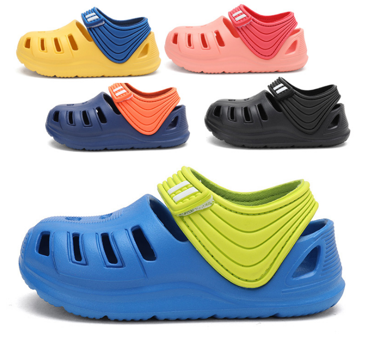 Легкие мягкие детские модные летние пляжные сандалии из ЭВА