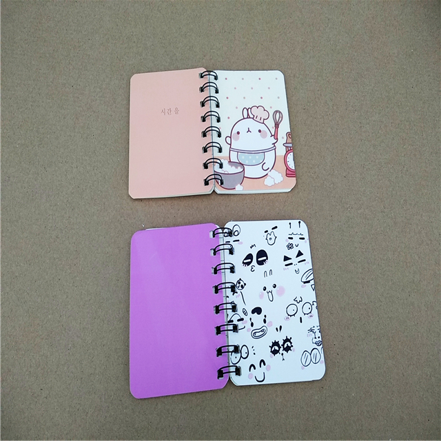 Высокое качество Мини карманный спиральный блокнот для школьной записи